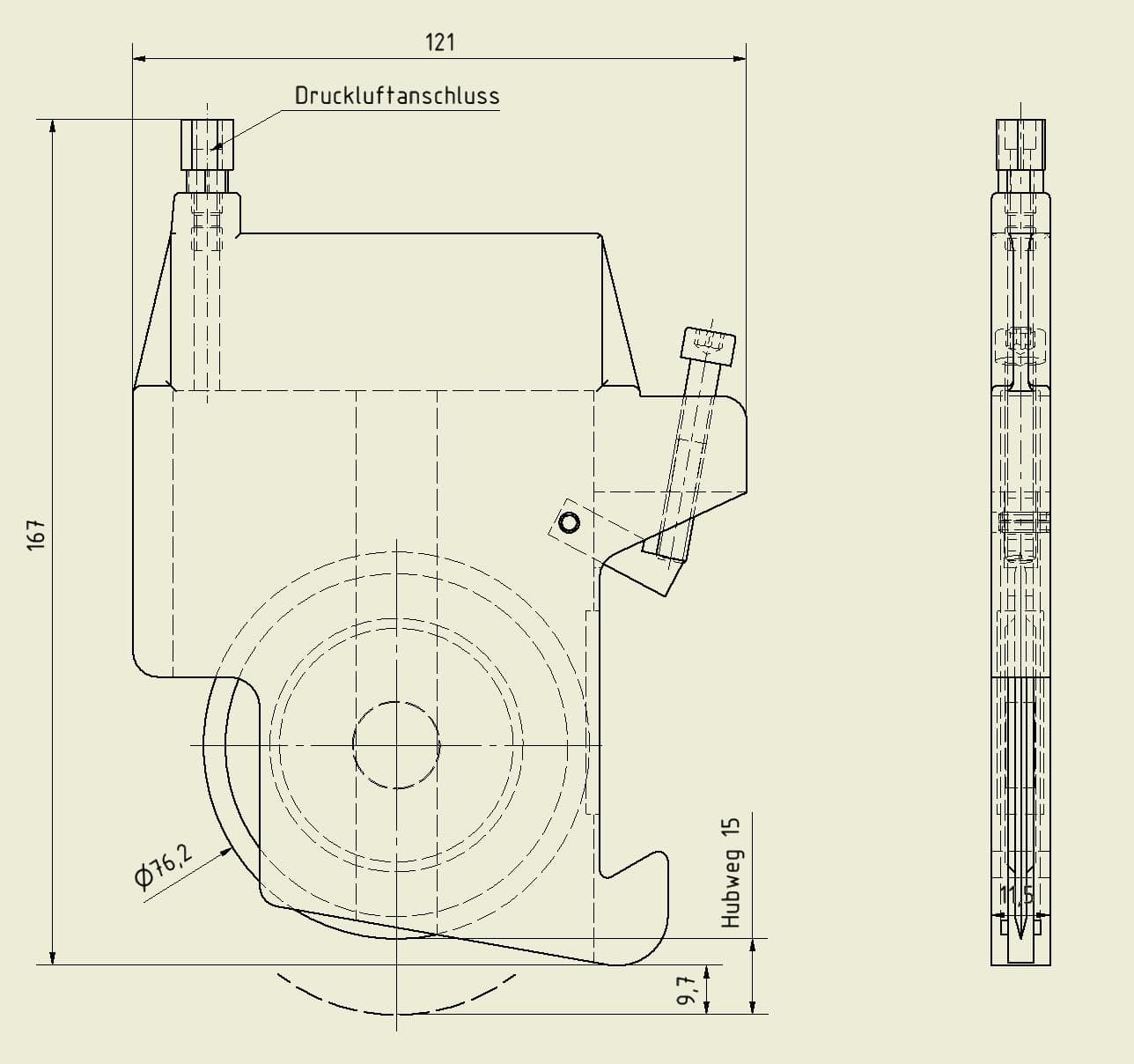 QMK 115 Messerkassette