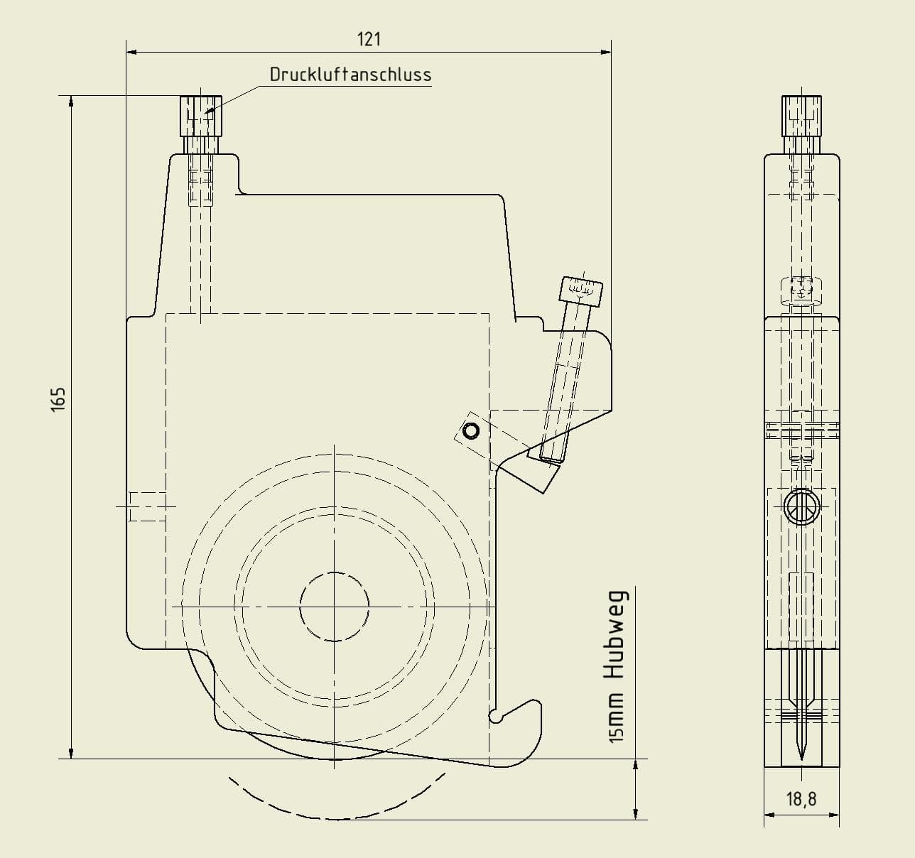 QMK 188 Messerkassette