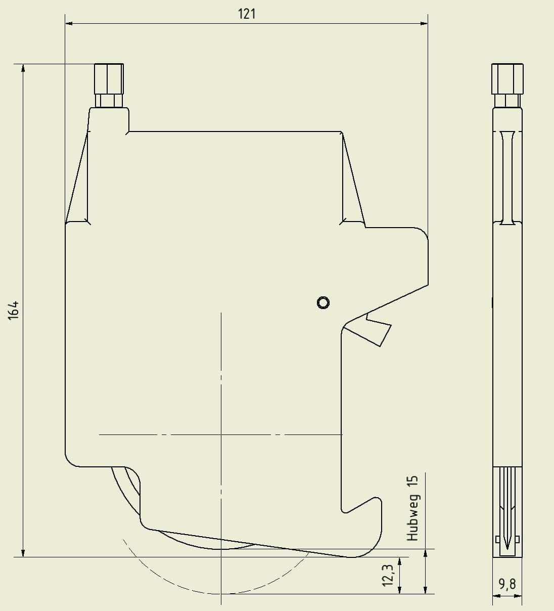 QMK 98 Messerkassette